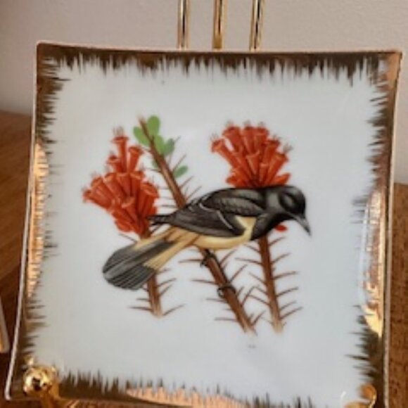 Vintage Bradley Exclusives Bird Coasters/Plates – Set of 4 - Picture 5 of 10